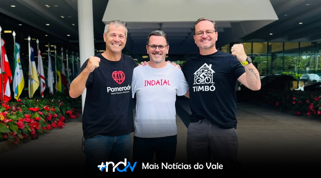 Indaial, Timbó e Pomerode se unem para sediar o JASC 2027