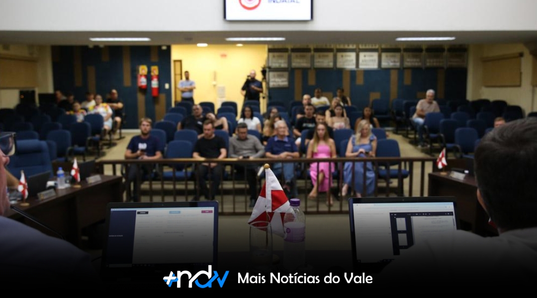 Câmara de Indaial tem dois projetos em segunda votação nesta quinta