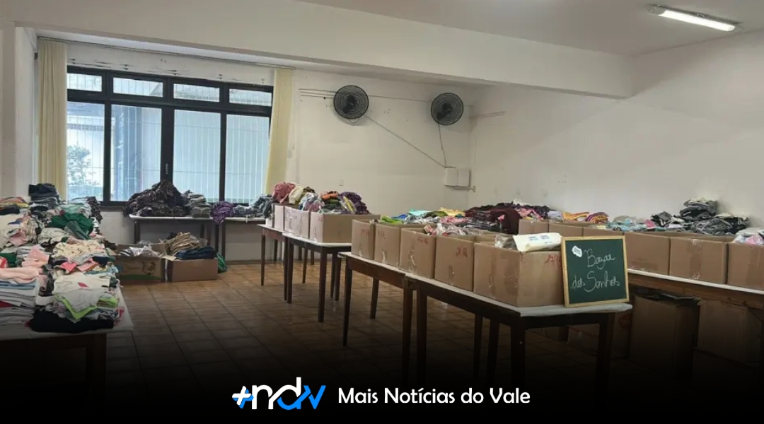 Bazar beneficente em Blumenau terá roupas de marca a partir de R$ 3