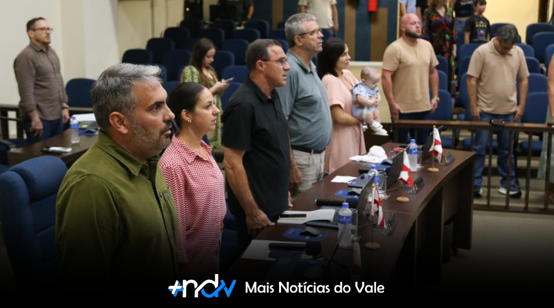 Vereadores de Indaial analisam projetos e pedidos de informação em sessão desta terça