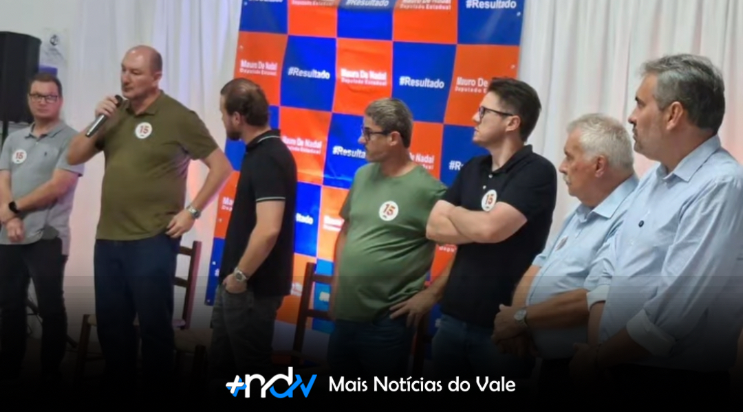 Santo Antônio e família promovem encontro político com Mauro de Nadal em Indaial