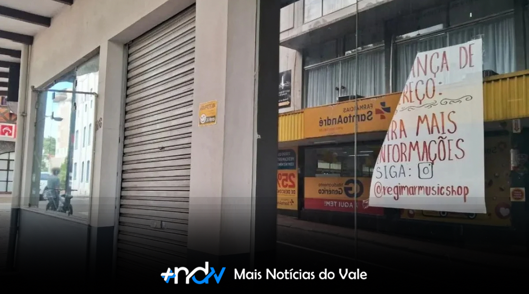 Crise no comércio leva ao fechamento de histórica loja de instrumentos musicais em Blumenau