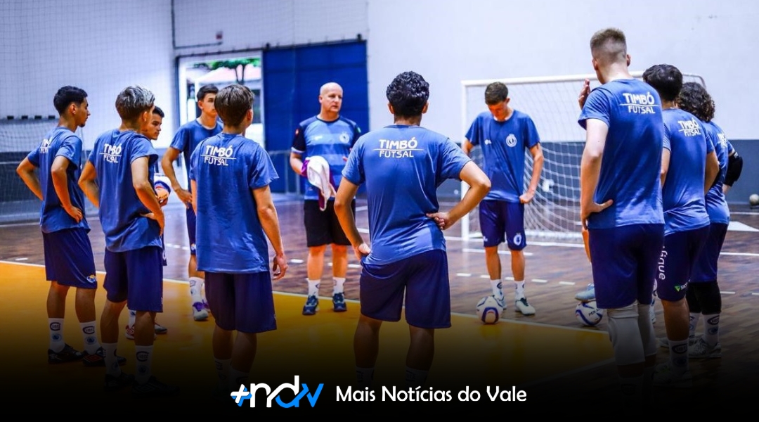 Timbó Futsal conhece adversários e estreia no Estadual 2026