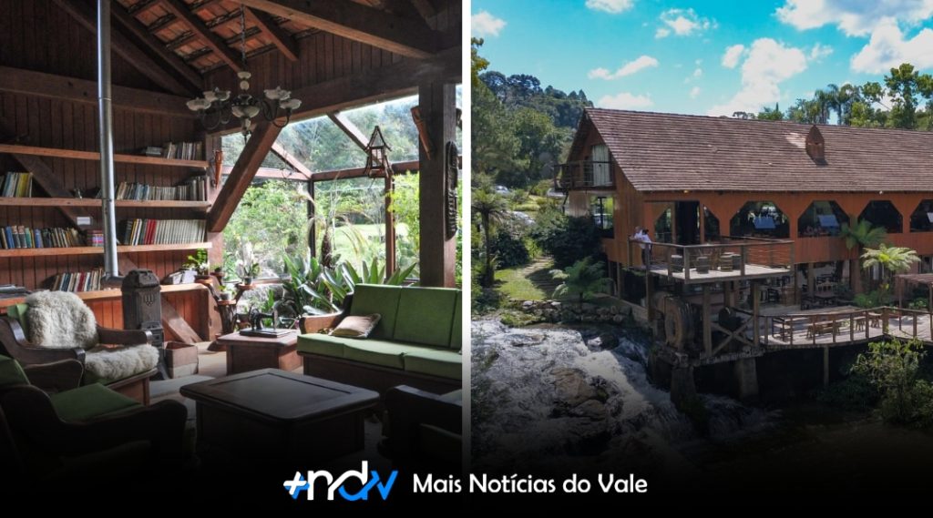 Antiga serraria dos anos 1950 se transforma em pousada turística em Rio dos Cedros