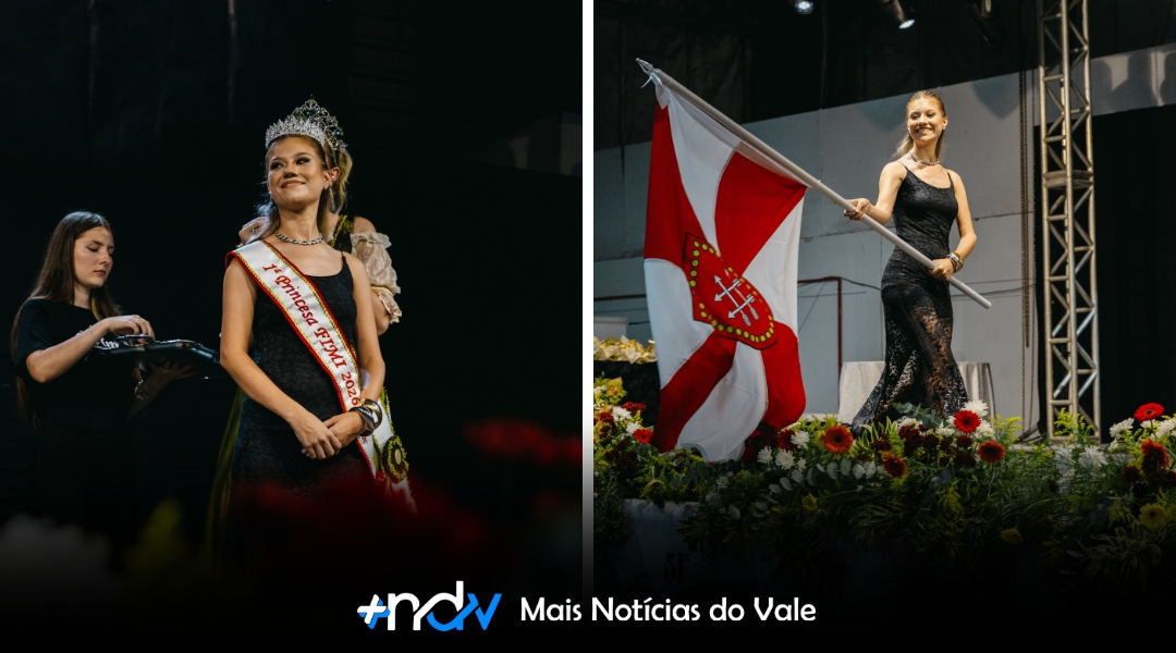 “Quero representar Indaial com orgulho”, afirma Kaylaine, 1ª Princesa da FIMI