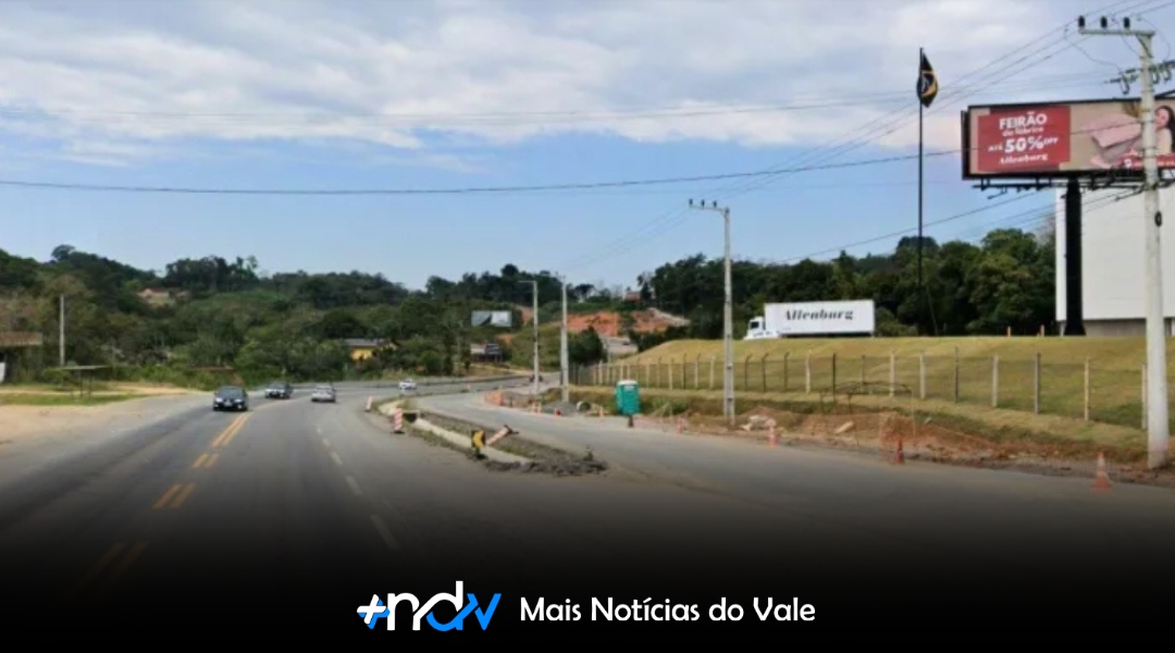 BR-470 terá interdição em Blumenau nesta sexta-feira para obras de duplicação