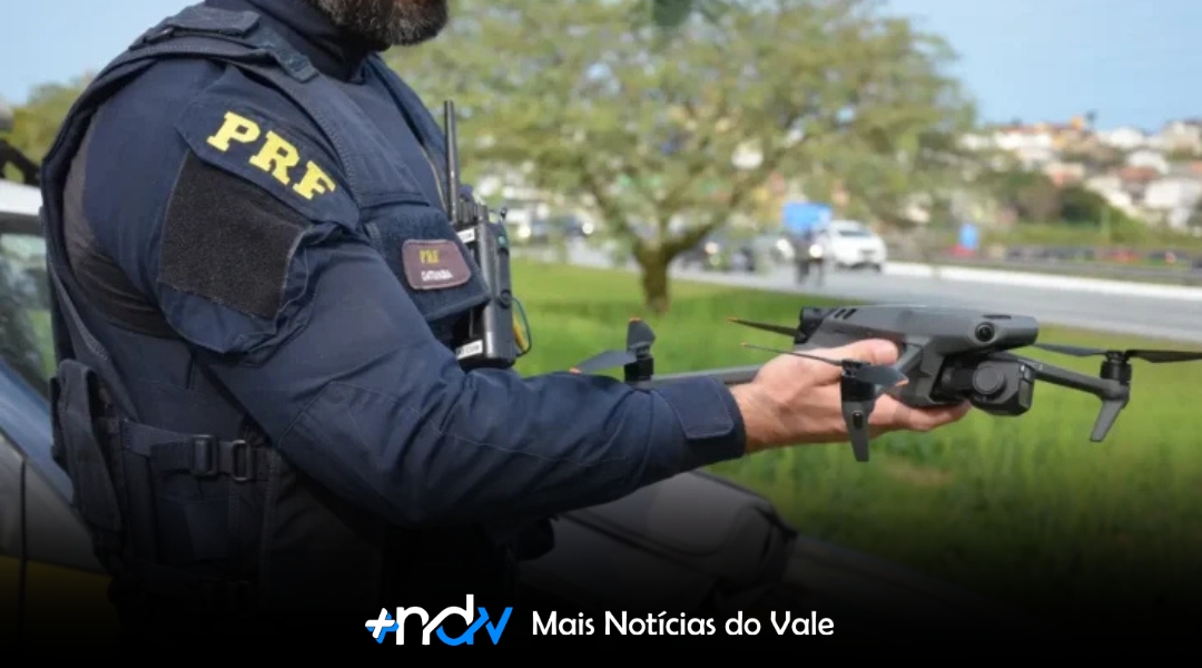 Sem abordagem: PRF usa drones para flagrar infrações nas rodovias do Oeste