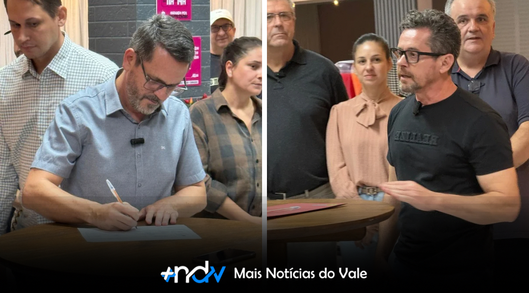 Indaial oficializa pavimentação da Rua Campinas com participação da comunidade