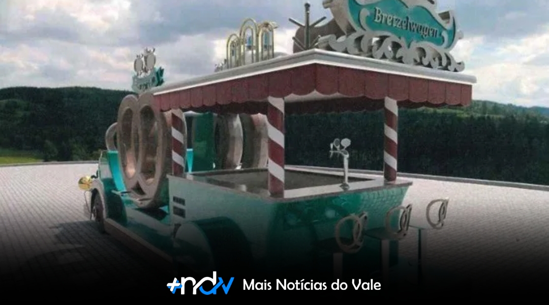Novo carro alegórico é confirmado para a Oktoberfest Blumenau 2026