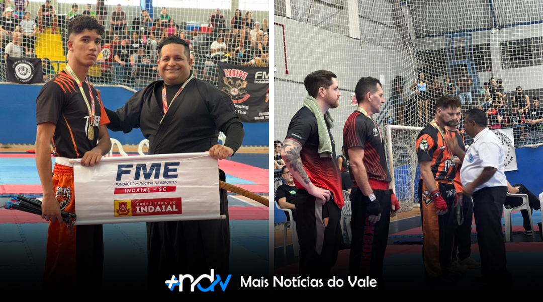 Tigers Team/FME Indaial conquista 40 medalhas e vice-liderança estadual