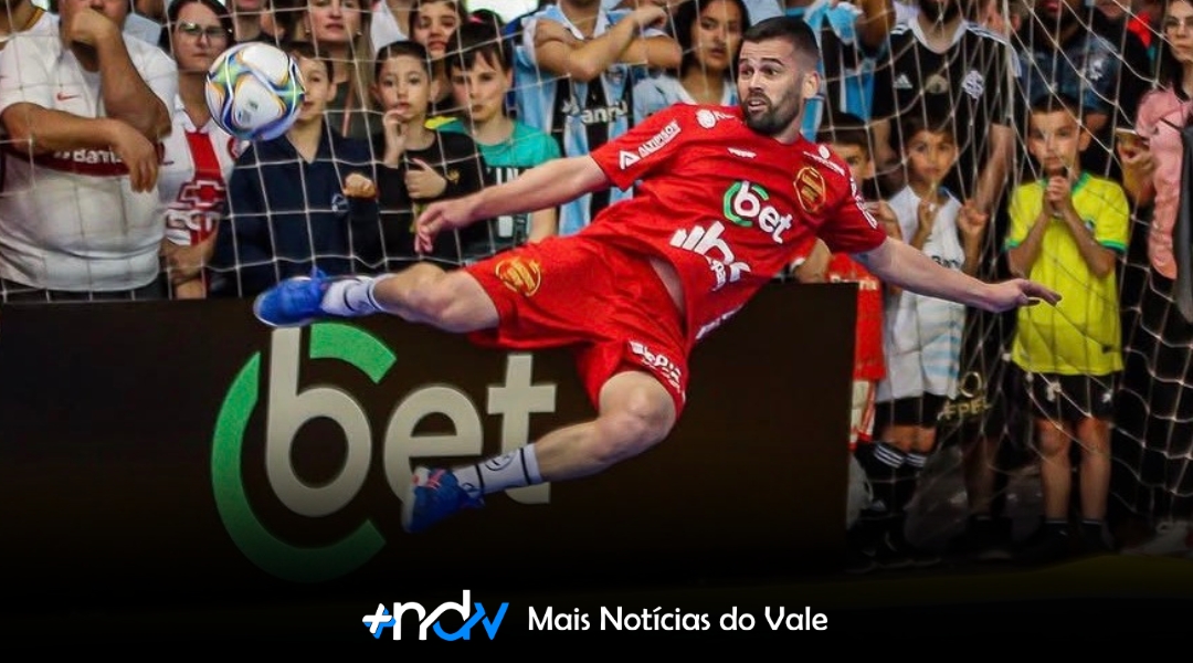 Ex-Jaraguá, Yuri Acosta é a nova contratação do Indaial Futsal
