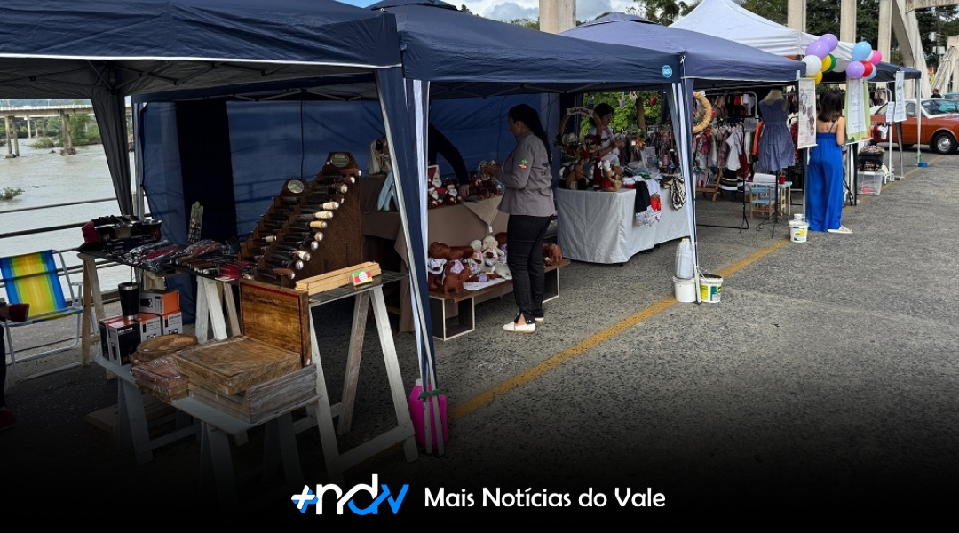 Domingo na Ponte terá feira, música e pastelada no dia 19 de abril
