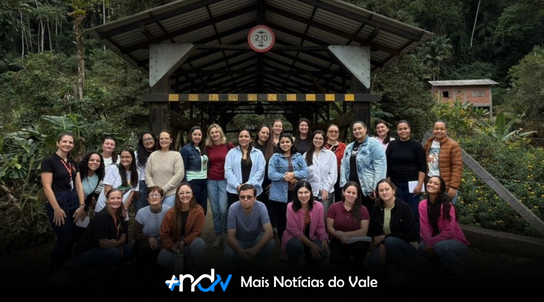 Projeto leva educação infantil para conhecer patrimônio histórico de Indaial