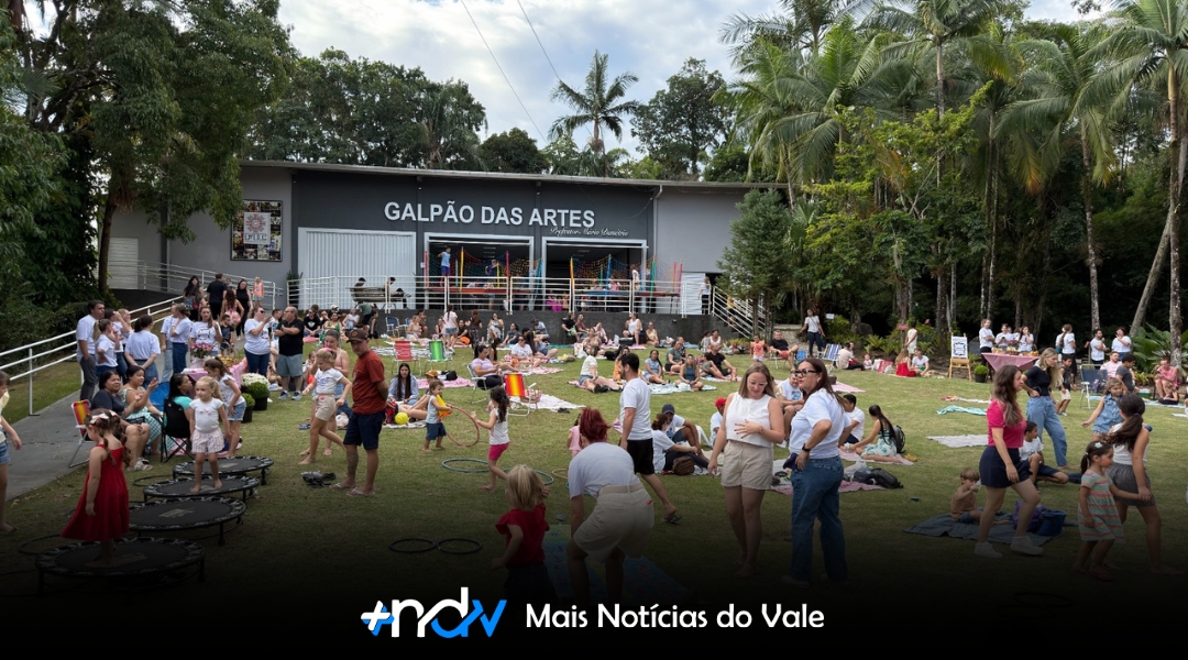 Indaial realiza 2º Piquenique da Inclusão com grande participação de famílias