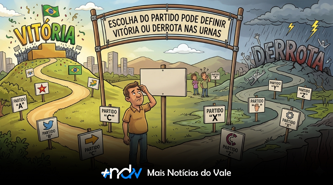 Escolha do partido pode definir vitória ou derrota nas urnas