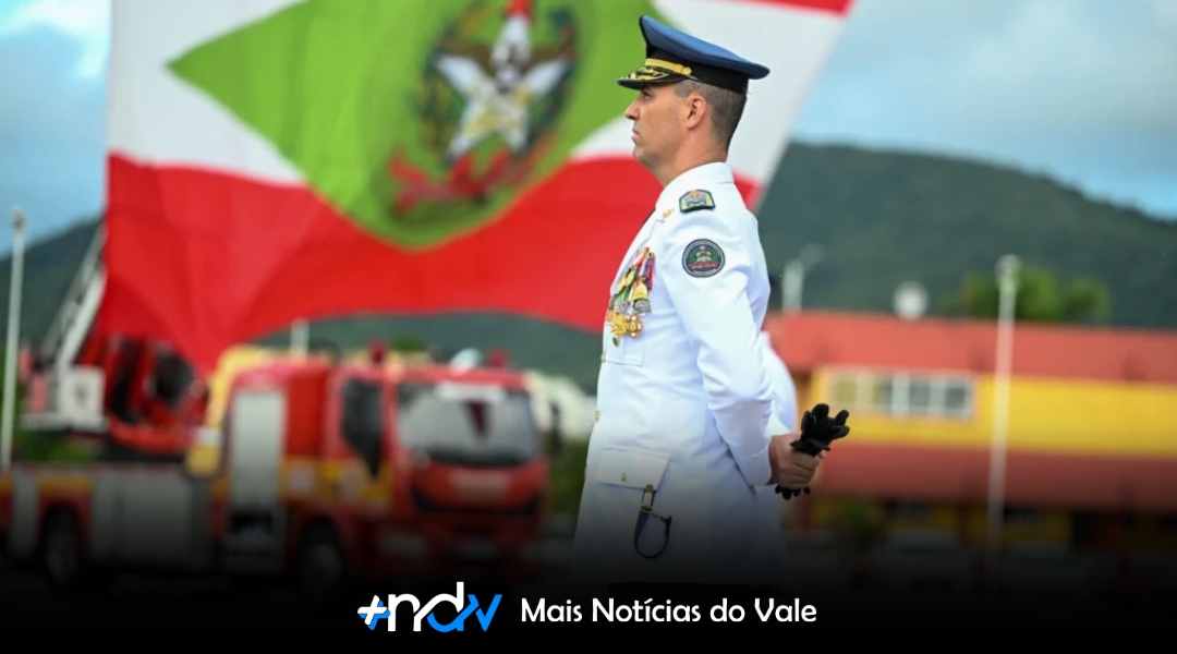 Coronel Fabiano de Souza assume Secretaria da Defesa Civil de SC