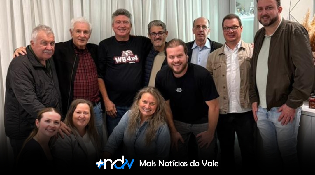 Encontro político em Indaial sela alianças e fortalece pré-candidaturas