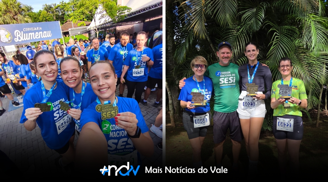 Atletismo de Indaial conquista pódios em competições regionais