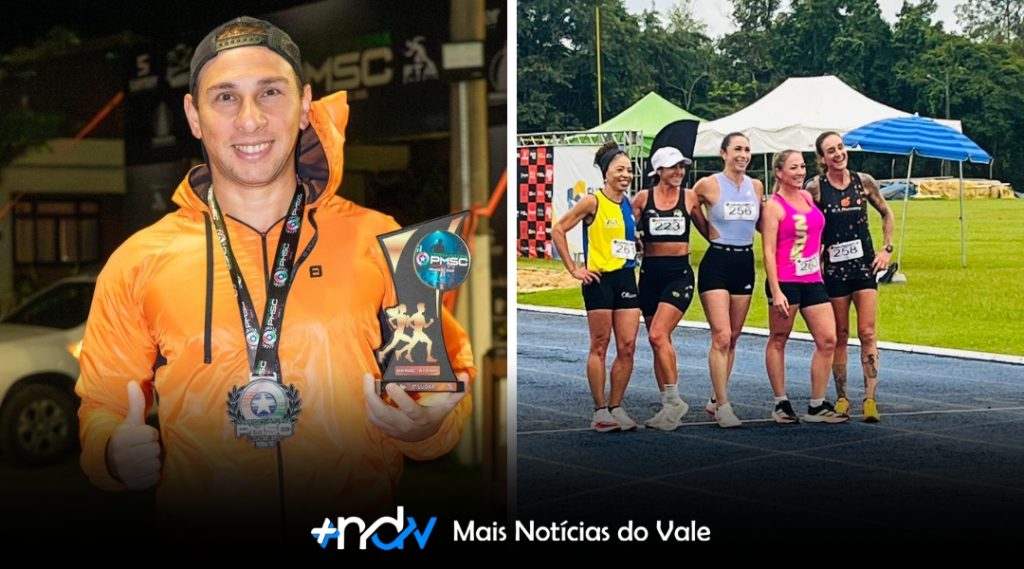 Atletismo de Indaial conquista pódios em competições regionais