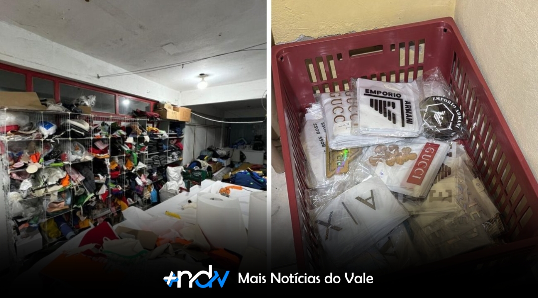 Operação apreende carga milionária de roupas falsificadas em Brusque