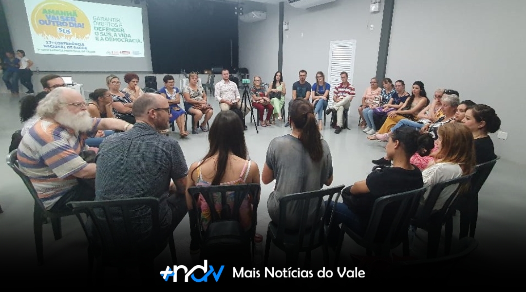 Indaial realizará Pré-Conferências de Saúde em diferentes regiões da cidade