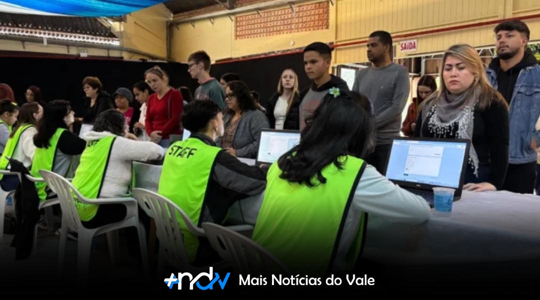 Feirão do Emprego em Timbó oferece mais de 450 vagas em nova edição