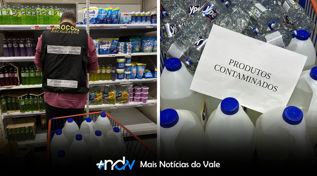 Procon de Indaial fiscaliza retirada de produtos Ypê após alerta da Anvisa