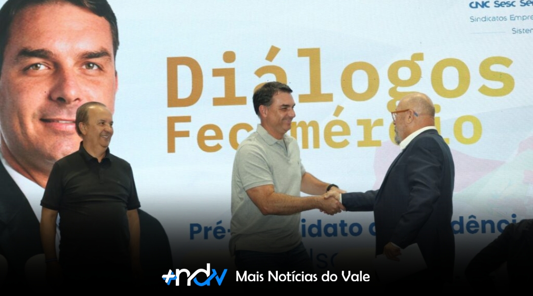 Fecomércio reúne empresários e cobra redução de impostos em encontro com Flávio Bolsonaro