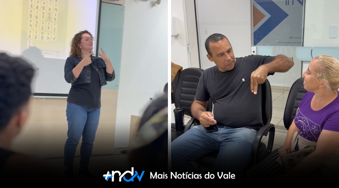 Profissionais da rede municipal participam de Curso Básico de Libras em Indaial