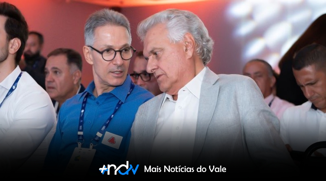 Caiado nega conversa para ser vice de Zema em 2026