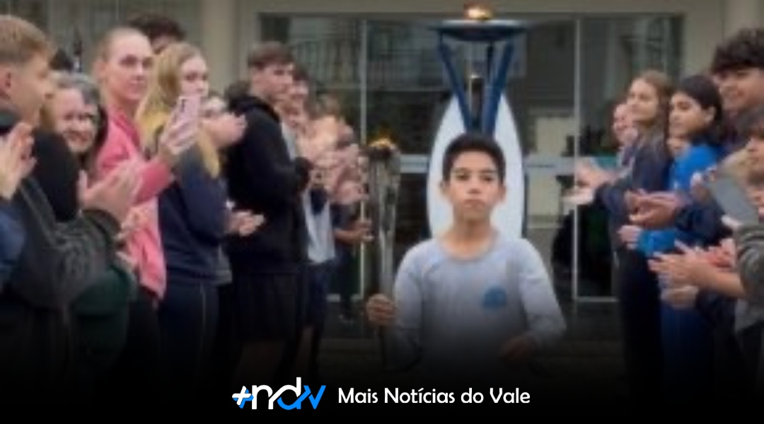 Pomerode abre 48º Jogos Estudantis com cerimônia do Fogo Olímpico