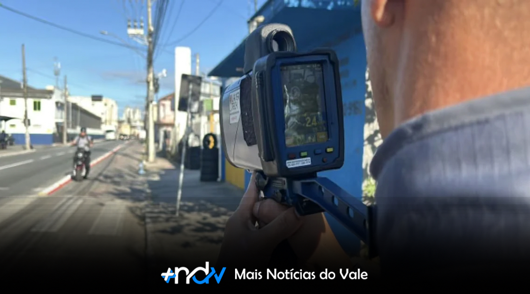 Radar portátil começa a monitorar patinetes e veículos elétricos em Itajaí