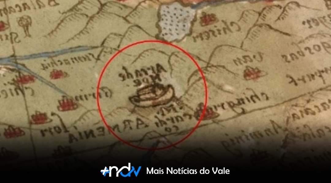 Mapa de 1587 reacende mistério sobre a localização da Arca de Noé