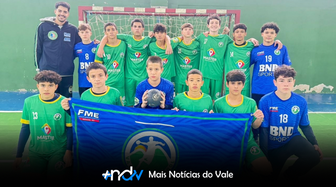 Vale do Handebol Indaial joga em São Bento do Sul pela Liga Catarinense