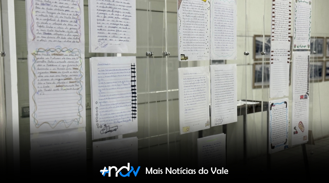 Museu Ferroviário de Indaial recebe mostra produzida por alunos