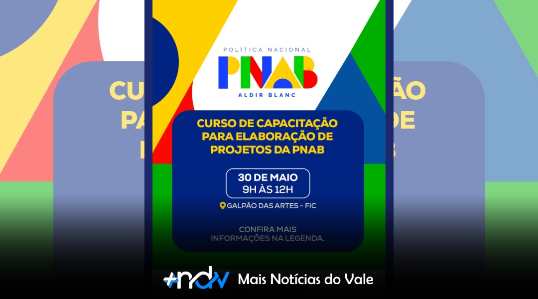FIC promove curso gratuito para elaboração de projetos culturais da PNAB