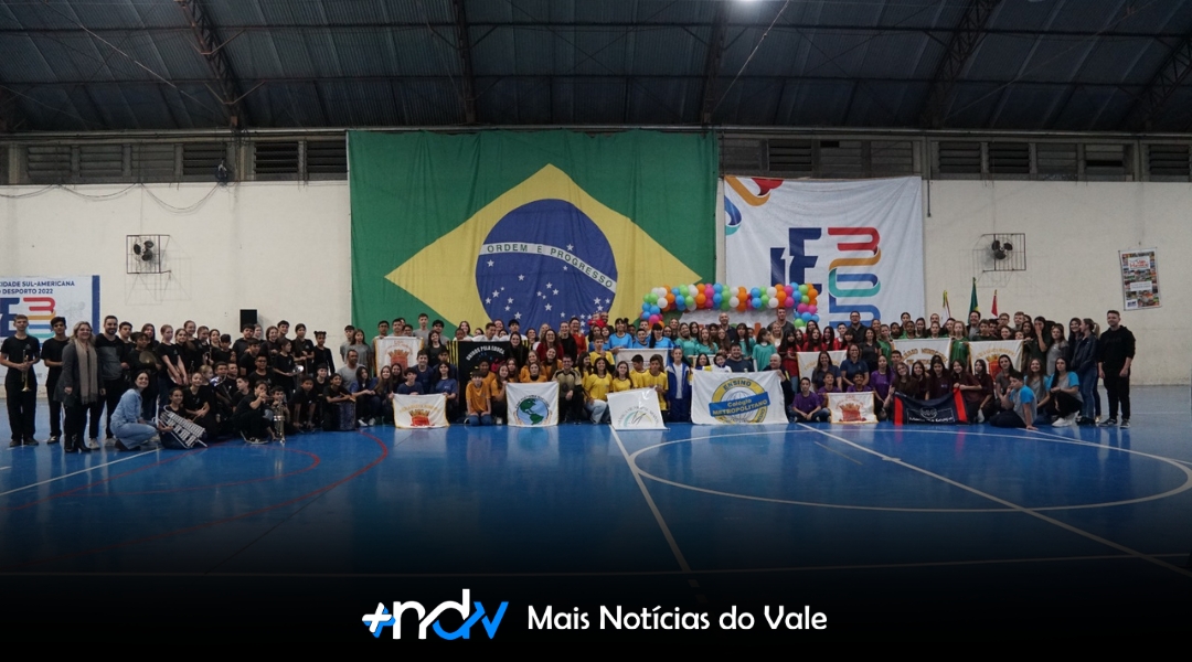 Jogos Escolares de Indaial 2026 iniciam neste sábado com participação de 22 escolas