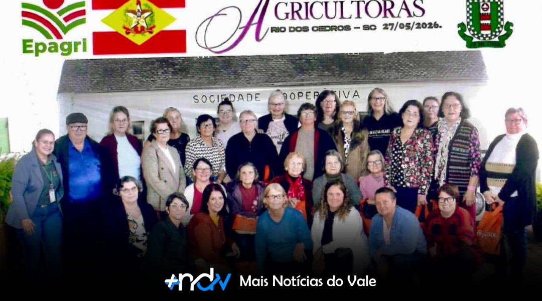 Indaial participa do 27º Encontro Regional das Agricultoras em Rio dos Cedros