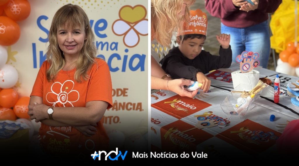 Projeto Salva Uma Infância reforça prevenção durante evento Maio Laranja em Indaial