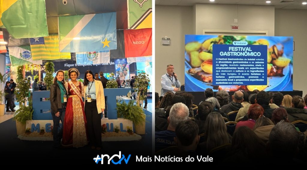 Indaial leva potencial turístico a eventos nacionais em Santa Catarina e no Ceará