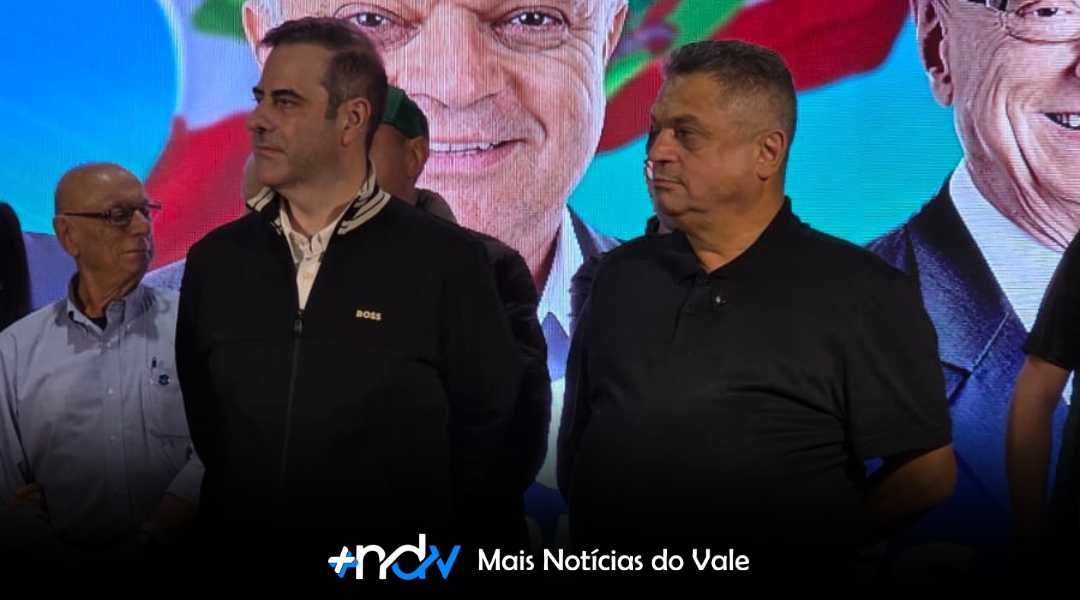 Pré-candidato ao Governo de SC, João Rodrigues participa de grande reunião regional em Indaial