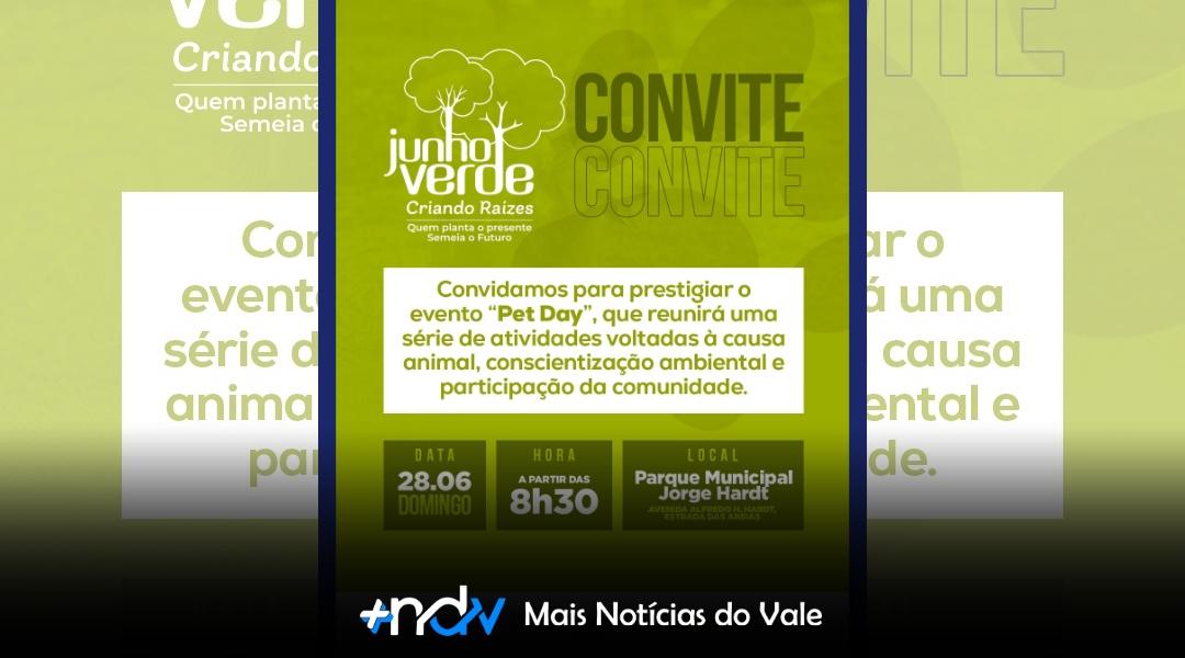 Pet Day reunirá castração, cãominhada e ações de proteção animal em Indaial
