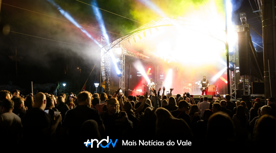 21 atrações musicais e entrada gratuita: festival de rock movimenta Pomerode (SC) neste fim de semana