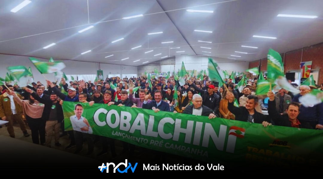 Valdir Cobalchini lança pré-campanha à reeleição com mais de 500 pessoas no Oeste de SC