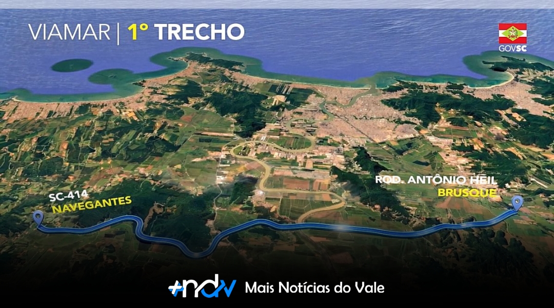 Governo lança edital da ViaMar, rodovia de R$ 8 bilhões paralela à BR-101 em SC