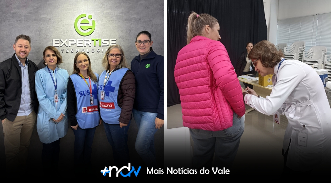 Programa Saúde no Trabalho amplia ações em empresas de Indaial durante junho