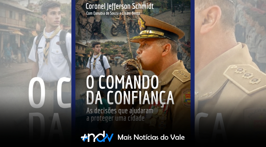 “O Comando da Confiança” reúne histórias reais e bastidores da segurança pública em Blumenau