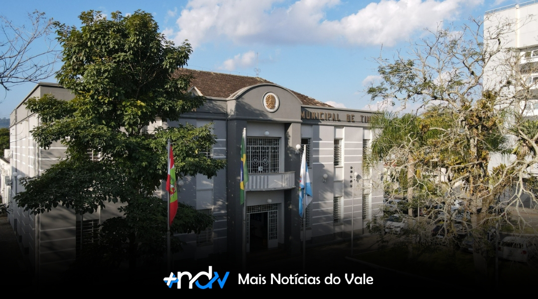 Prefeitura de Timbó abre inscrições para vagas de estágio remunerado