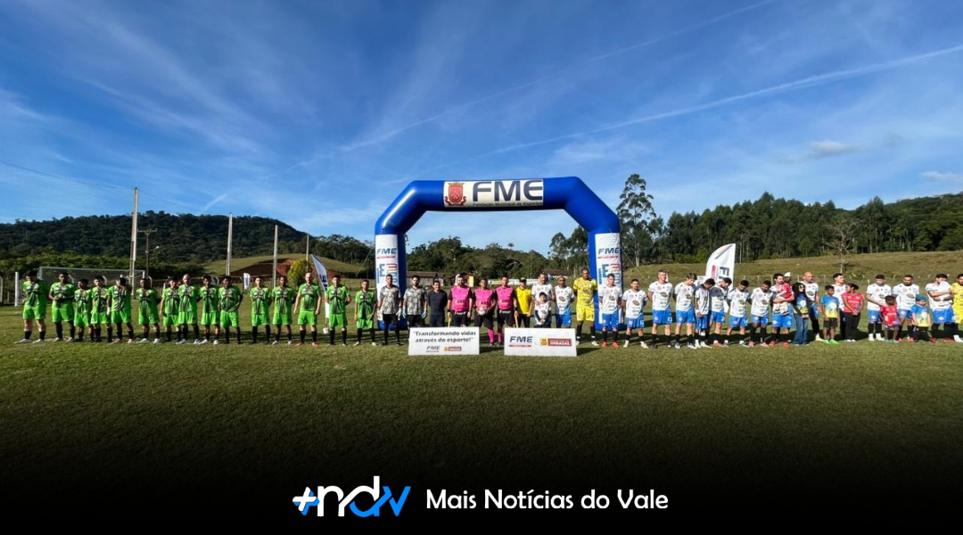 Galácticos/SDR Polaquia estreia com vitória no Campeonato Indaialense de Futebol