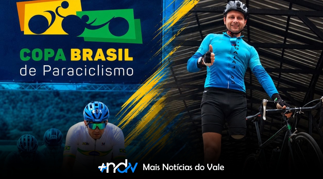Marcos Reimer representa Indaial na Copa Brasil de Paraciclismo neste fim de semana